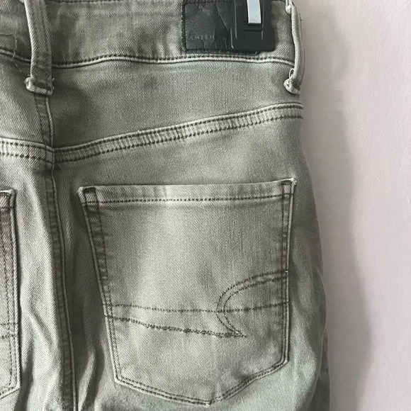 🛍️American Eagle Super Hi Rise Jeggings Size 4 - Picture 5 of 6